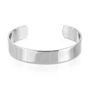 NEW EKLEXIC men's 1/2 inch cuff bracelet in silver